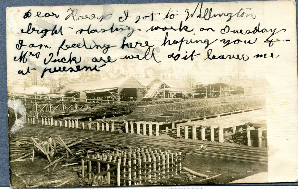 Wellington Mill untitled b&w photographic card ... Image 1++