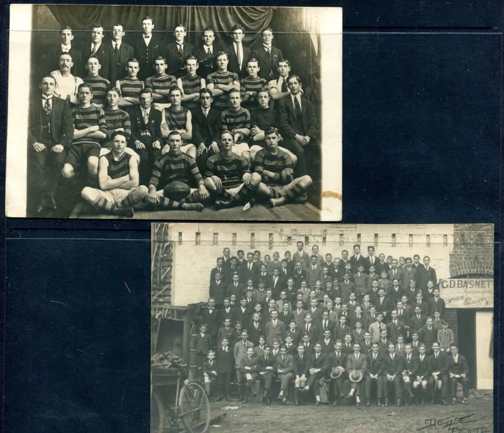 Football team photo by Falk Studios Perth & a ... Image 1++