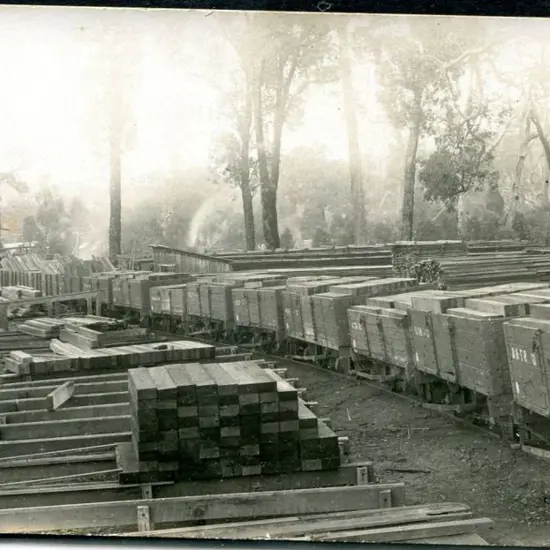 Miners at mining camp untitled photographic b&w ...
