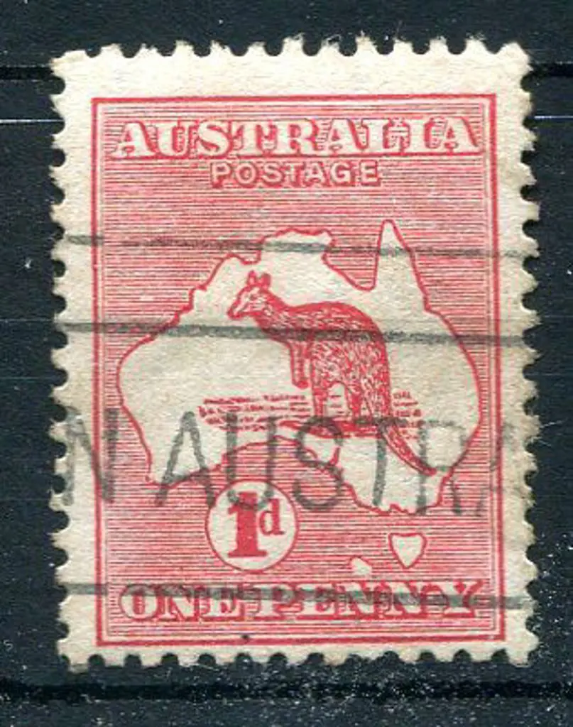 1913 1st Watermark 1d red, Die II with "extra ... Image 1++