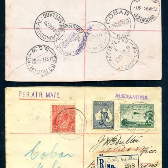 1913 1st Watermark 2½d light bluish-indigo with ...
