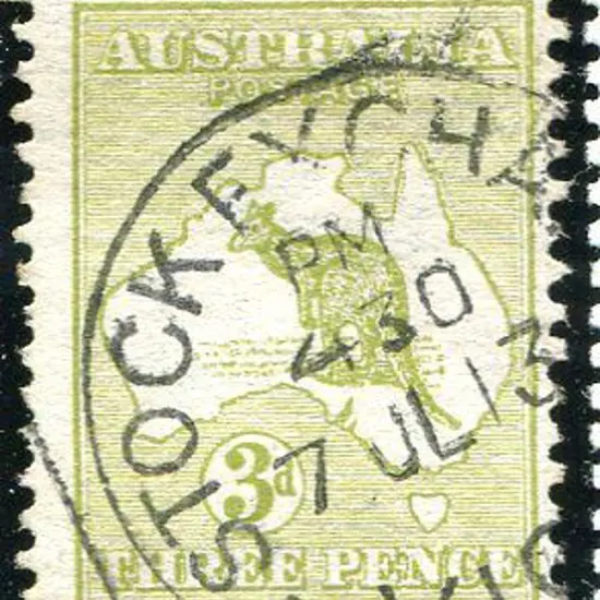 1913 1st Watermark 3d olive, Die I with "kiss ...