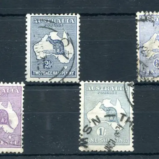 1915 2nd Watermark 2d to 2/-good to F/U group all ...