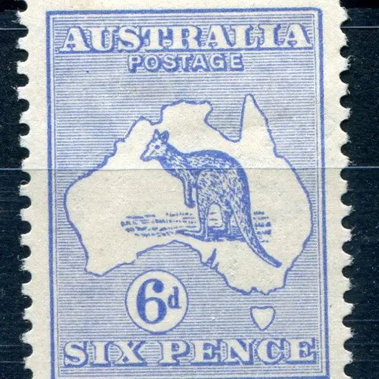 1915 2nd Watermark 6d ultramarine. MLH with good ...