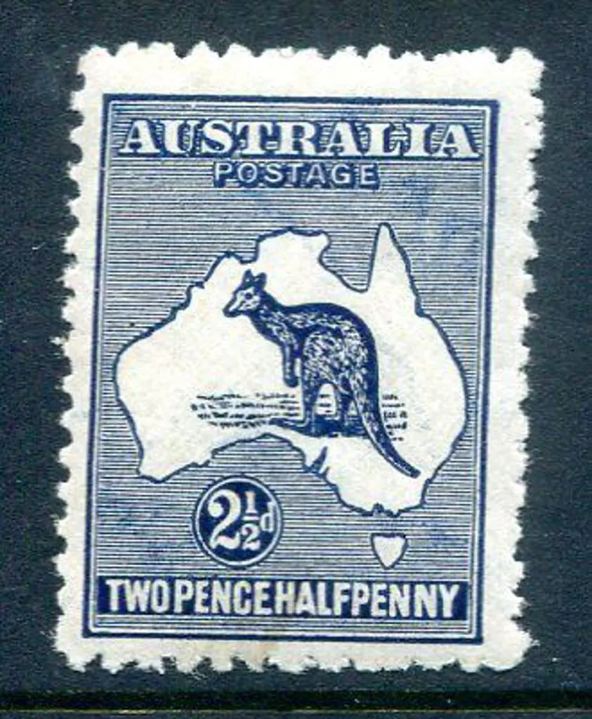 1915/28 3rd Watermark 2½d deep blue, Die II with ... Image 1++