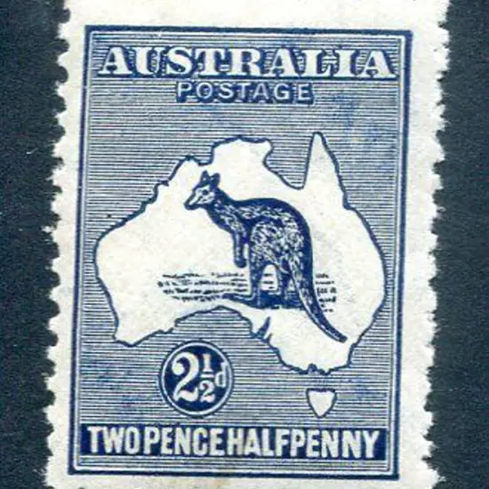 1915/28 3rd Watermark 2½d deep blue, Die II with ...
