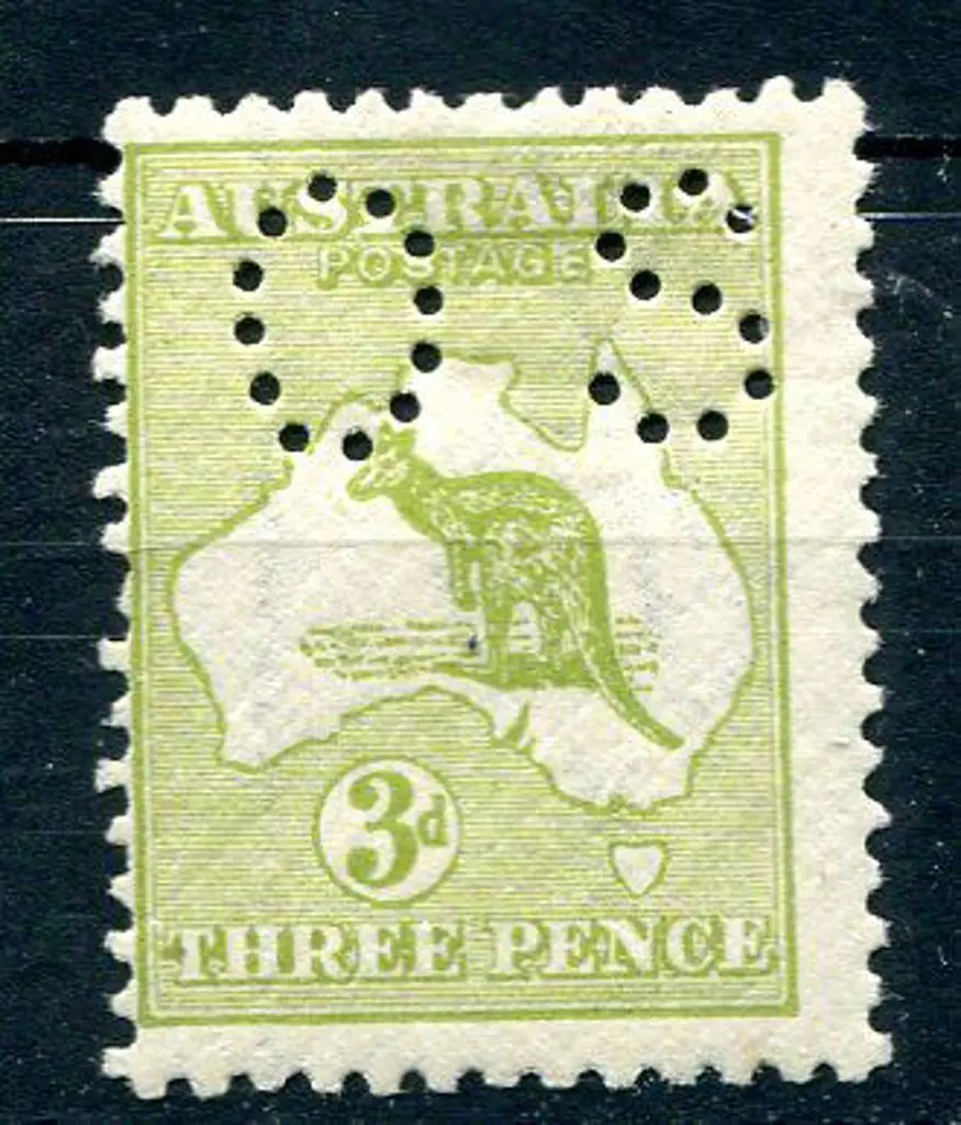 1915/28 3rd Watermark 3d olive green, Die I, ... Image 1++