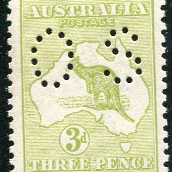 1915/28 3rd Watermark 3d pale olive green, Die II, ...