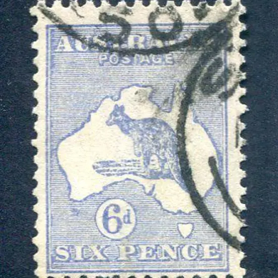 1915/28 3rd Watermark 6d dull grey blue, Die II, ...