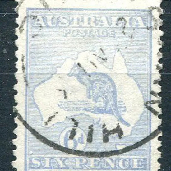 1915/28 3rd Watermark 6d pale ultramarine with ...