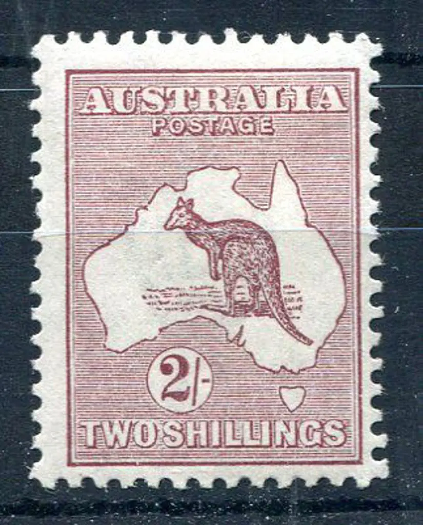 1915/28 3rd Watermark 5/- grey & deep yellow. ... Image 1++