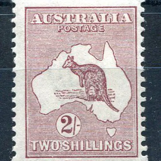 1915/28 3rd Watermark 5/- grey & deep yellow. ...