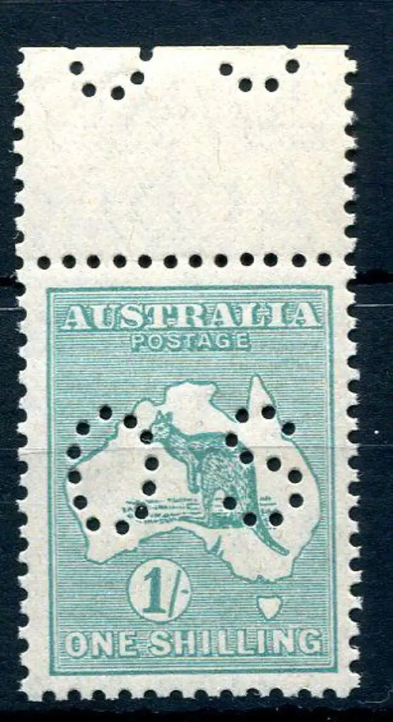 1929/30 Small Multiple Watermark 1/- blue green ... Image 1++