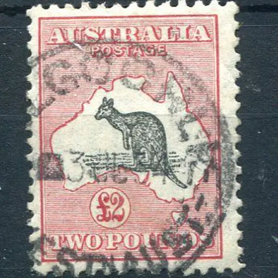 1929/30 Small Multiple Watermark £2 grey & ...