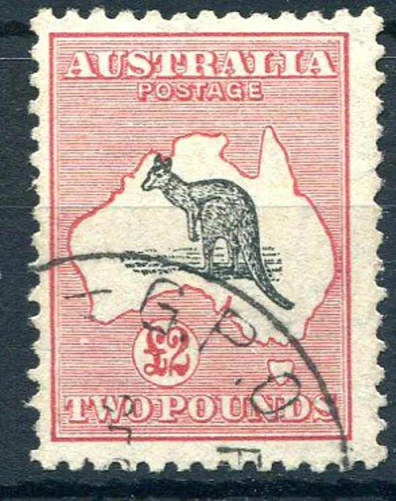 1931-47 CofA Watermark £2 grey black & rose ... Image 1++