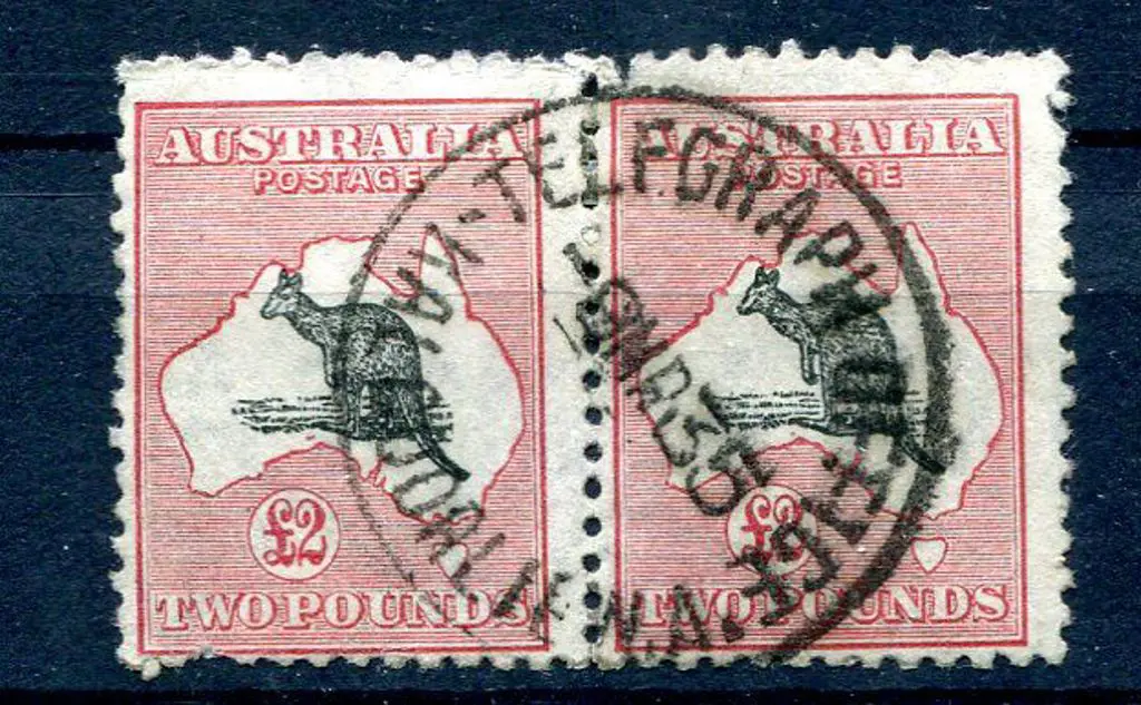 1931-47 CofA Watermark £2 grey-black & ... Image 1++