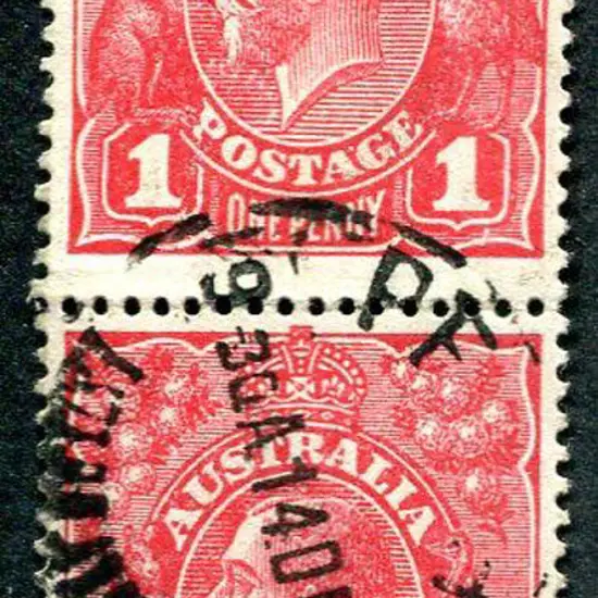 1914-20 Single Watermark 1d dull red, Die II, G16 ...
