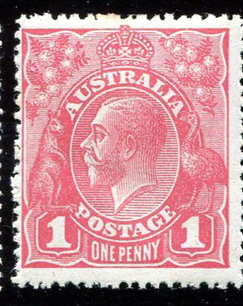 1914-20 Single Watermark 1d pink, G28 with ... Image 1++