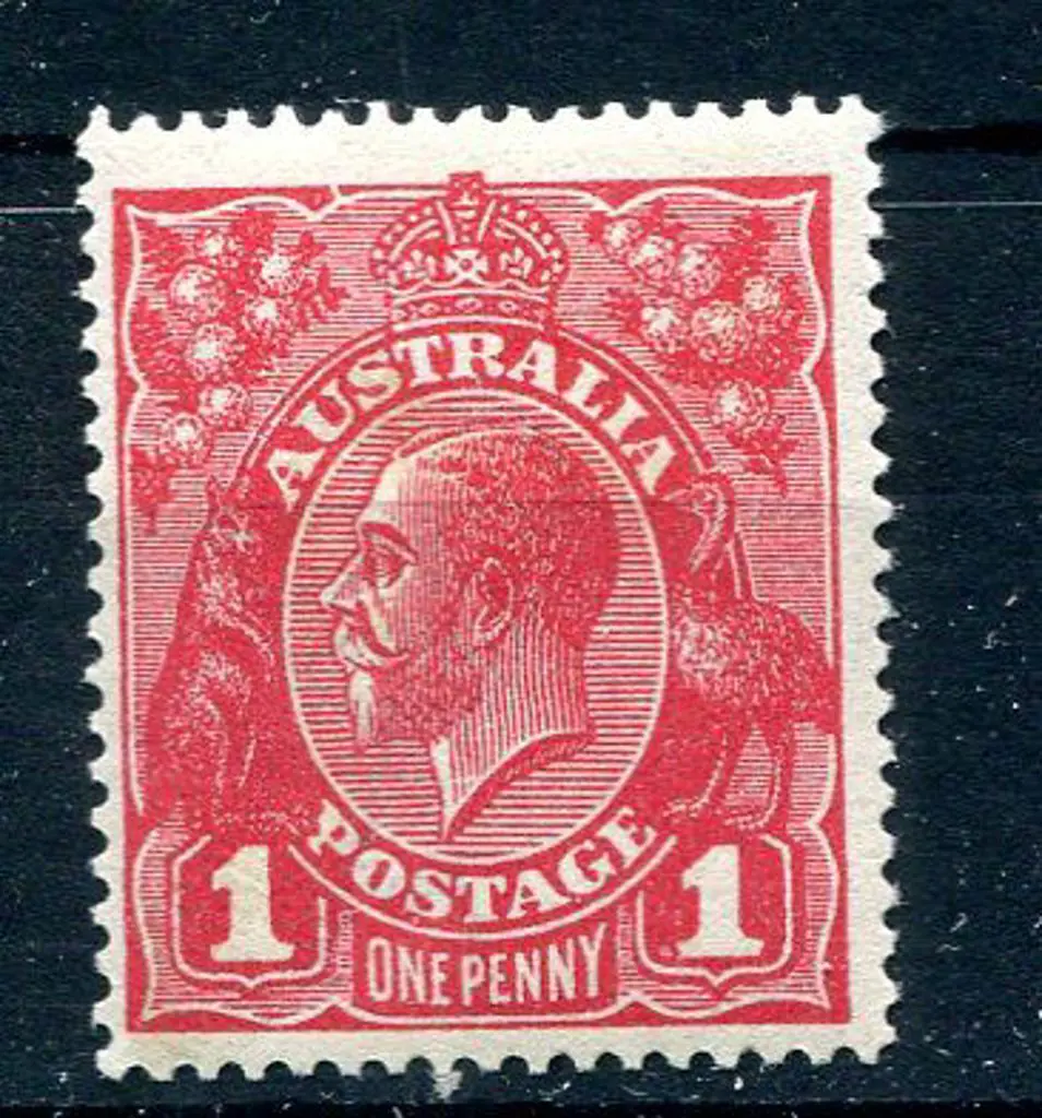 1914-20 Single Watermark 1d red, Die III G111 ... Image 1++