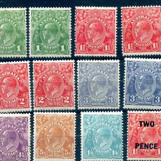 1926-30 Small Multiple Watermark Perf. 13½x12½ ...