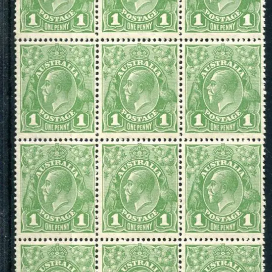 1926-30 Small Multiple Watermark Perf. 13½x12½ 1d ...