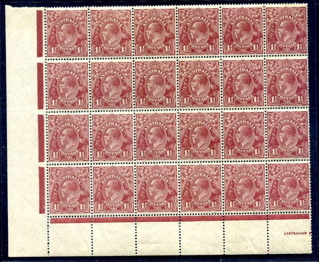 1926-30 Small Multiple Watermark Perf. 13½x12½ 1½d ... Image 1++