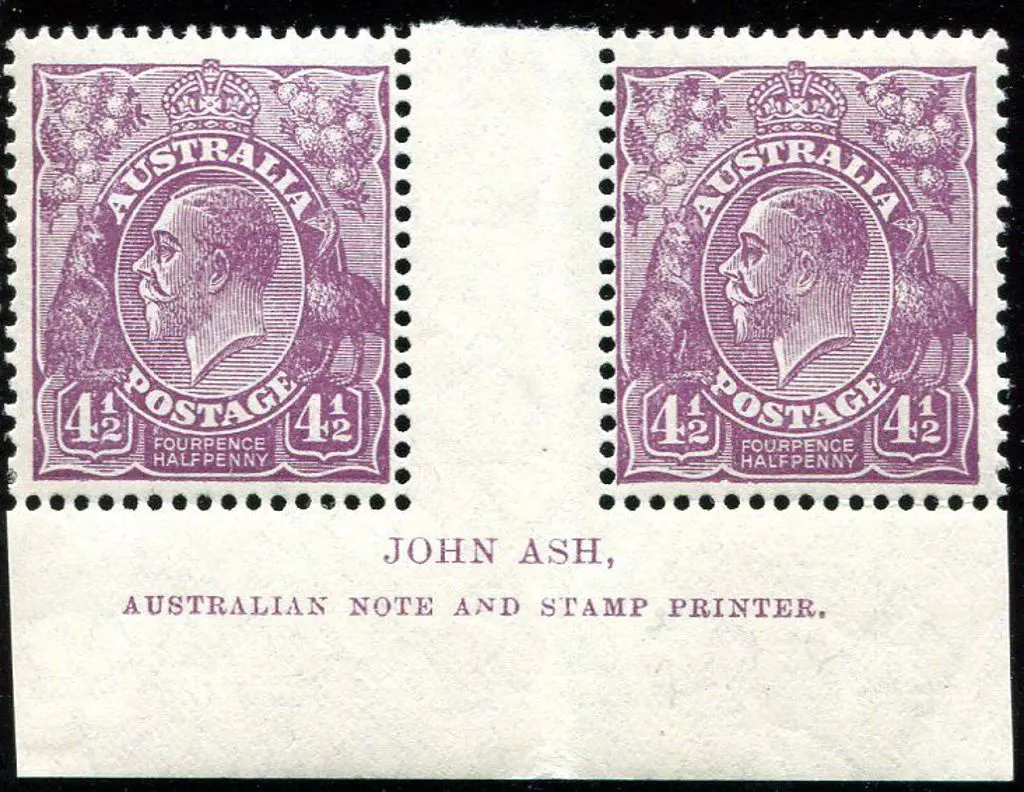 1926-30 Small Multiple Watermark Perf. 13½x12½ 4½d ... Image 1++