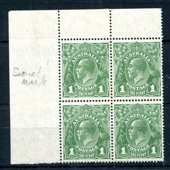 1926-30 Small Multiple Watermark Perf. 14 1d ...