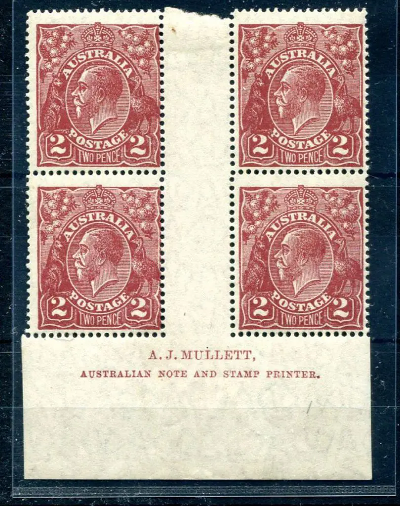 1926-30 Small Multiple Watermark Perf. 14 2d brown ... Image 1++