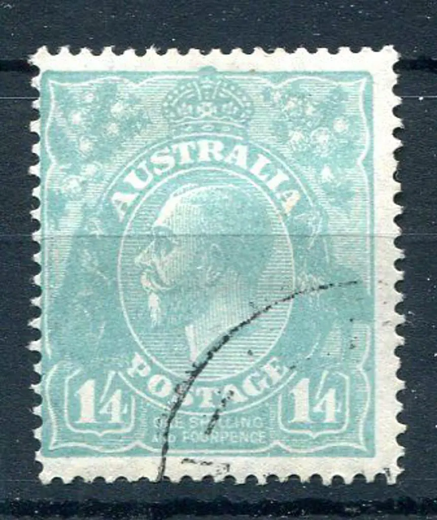 1926-30 Small Multiple Watermark Perf. 14 1/4d ... Image 1++