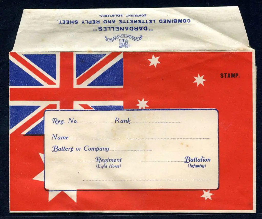 WWI Military Mail - Marlborough series ... Image 1++