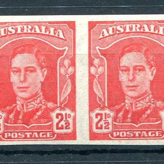 1942/50 2½d scarlet KGVI ditto but horizontal ...