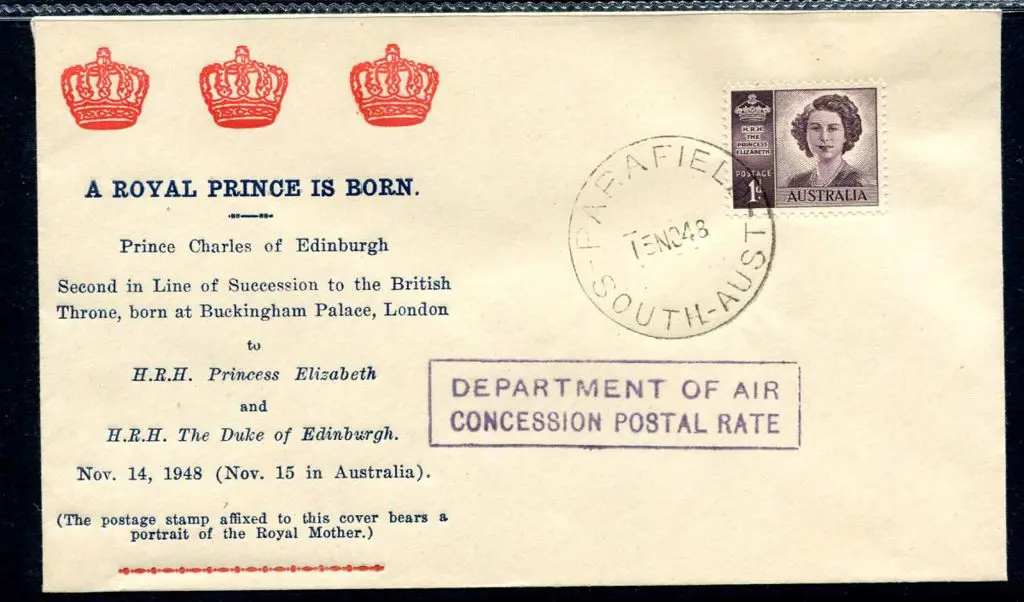 1948 (15th Nov) "A Royal Prince is Born" Arthur ... Image 1++