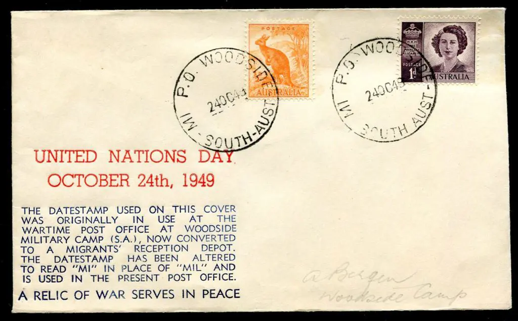 1949 (24th Oct) United Nations Day Arthur Bergen ... Image 1++