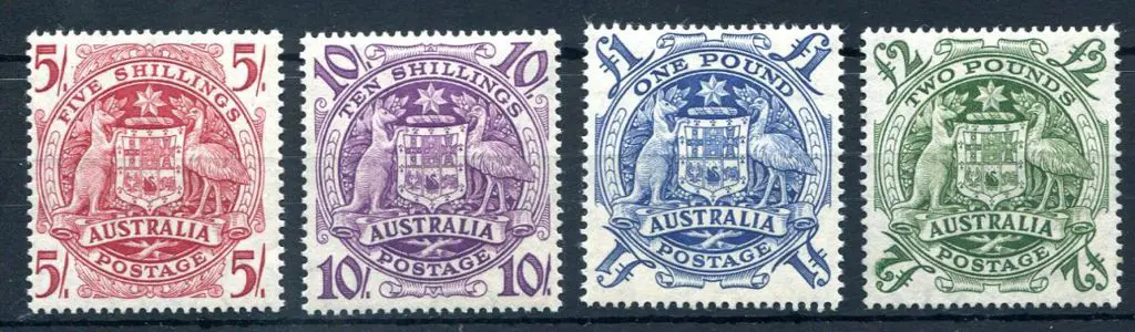 1949/50 Arms set of 4 to £2. MUH with good ... Image 1++