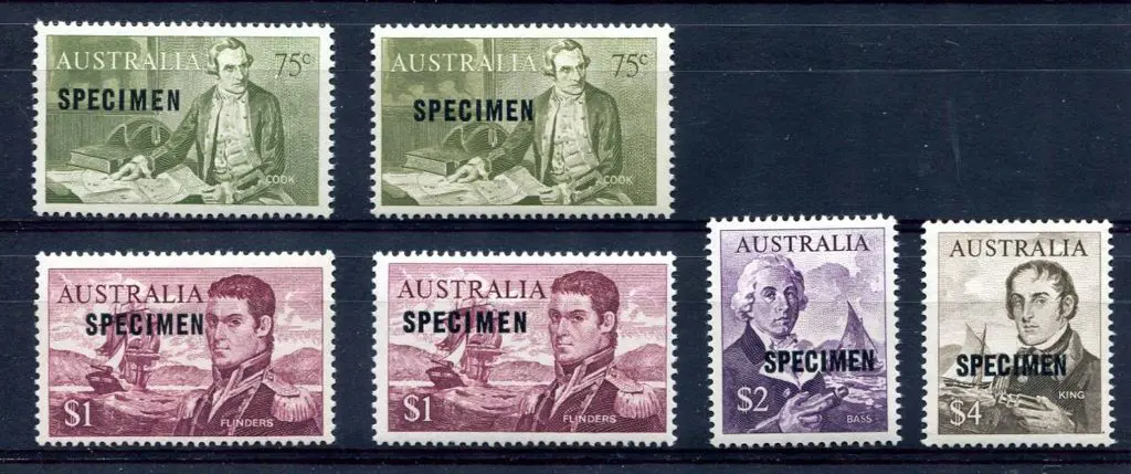 1966 Navigators ovptd "SPECIMEN" set of 4 MUH plus ... Image 1++