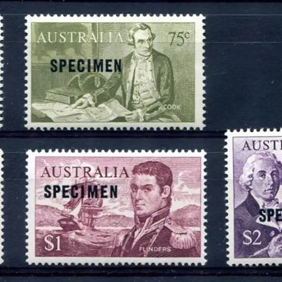 1966 Navigators ovptd "SPECIMEN" set of 4 MUH plus ...