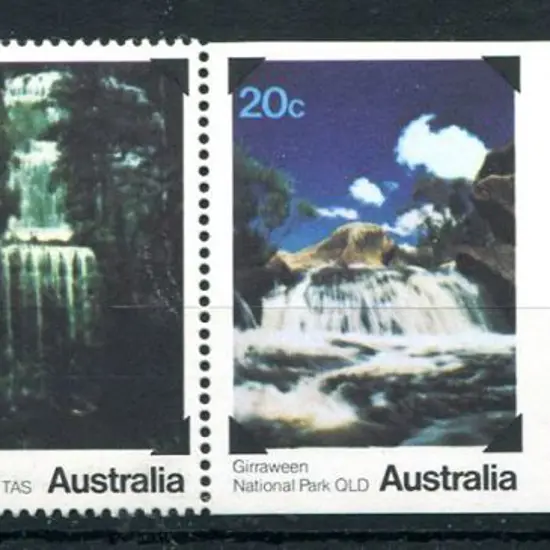 1979 20c National Parks horiz strip of 4 with ...