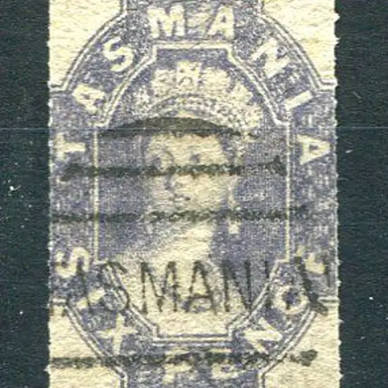 1868 6d slate-violet with serrated perf 19. Fine ...