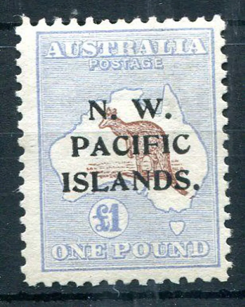 1915/16 £1 brown & light blue with "N.W.P.I." type ... Image 1++