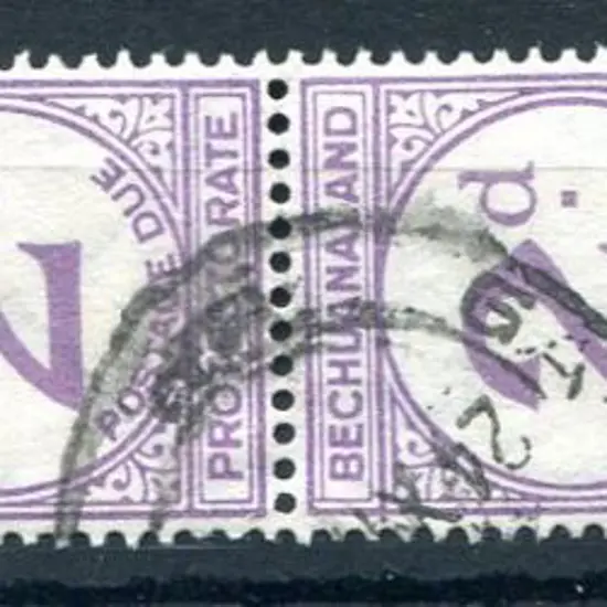 Bechuanaland 1932 2d violet Postage Due in F/U ...