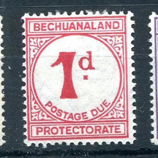 Bechuanaland 1932 Postage Due set of 3 with 2d ...