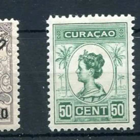 Curacao 1901/02 "CURACAO" surcharges. MLH. SG ...