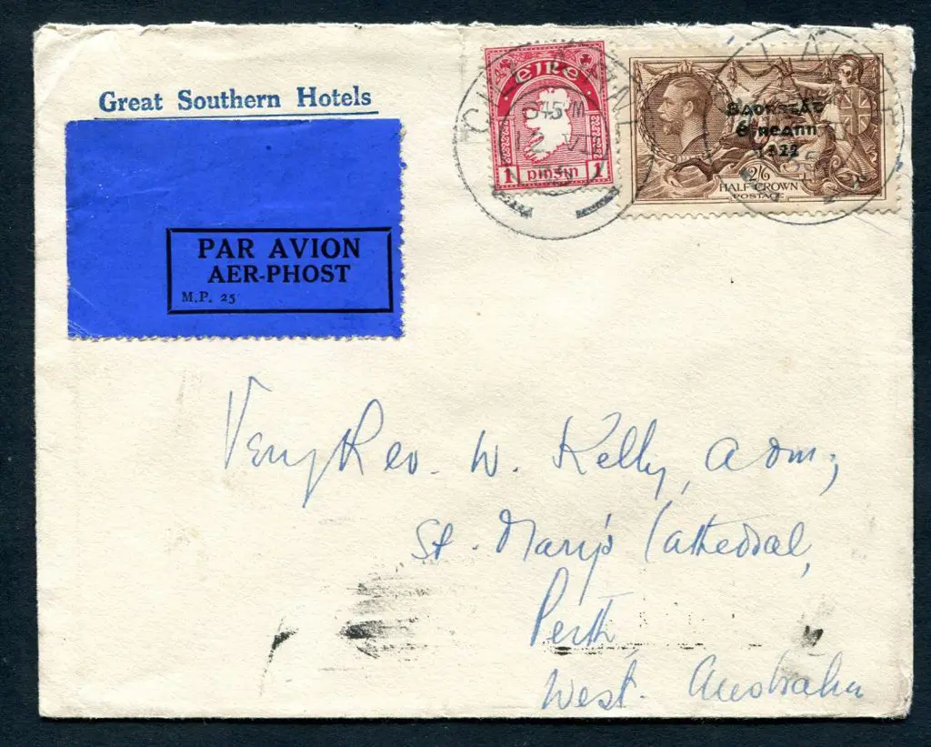 Ireland 1935 (12th July) 2/6d re-engraved Seahorse ... Image 1++