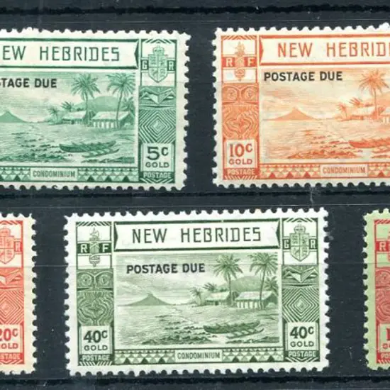 New Hebrides - French 1938 Lopevi Islands ovptd ...