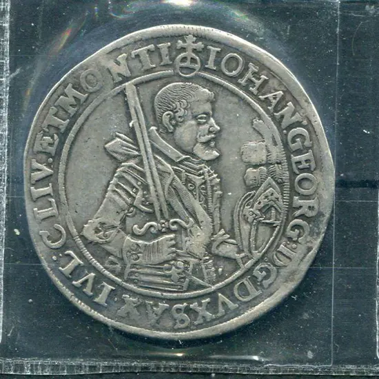 Germany - Saxony 1625 silver & bronze Thaler. ...