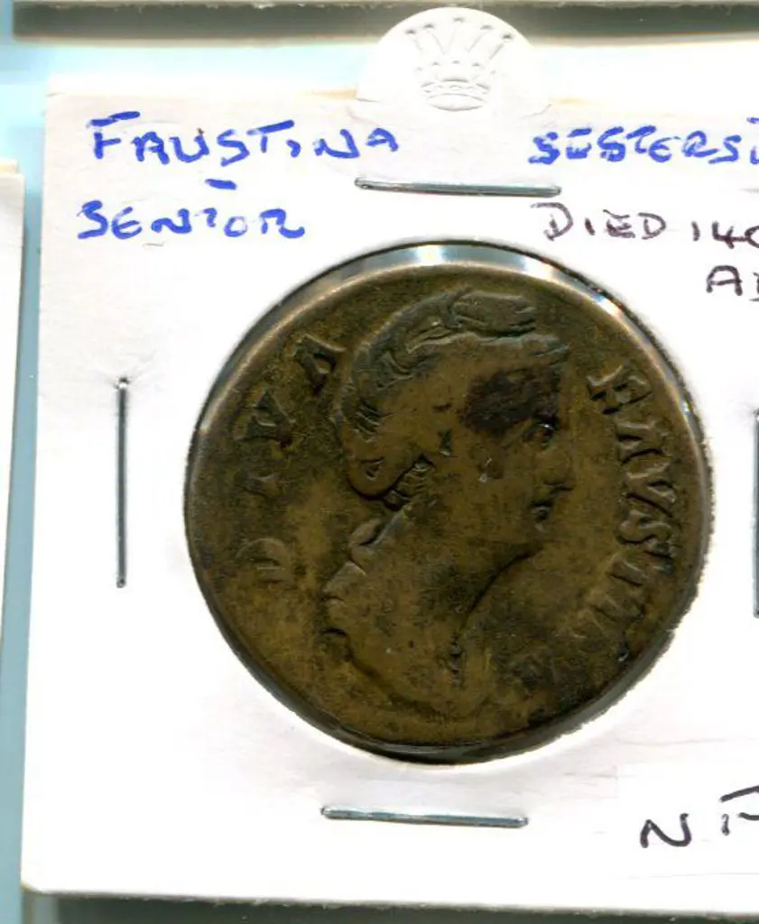 140AD Faustina Senior Sesterius. NF Image 1++