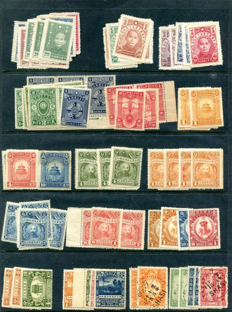 China 1923-1936 commems with duplication noting ... Image 1++