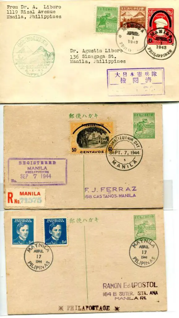 Philippines (Japanese Occ) 1943-1945 incl "Baha ... Image 1++