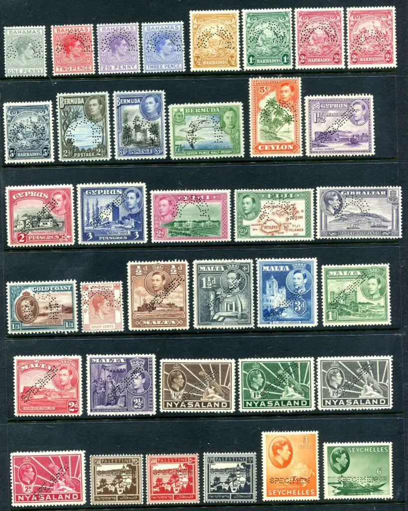 British Commonwealth 1940's MLH defins part sets & ... Image 1++